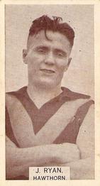1933 Wills's Victorian Footballers (Small) #160 Jack Ryan Front